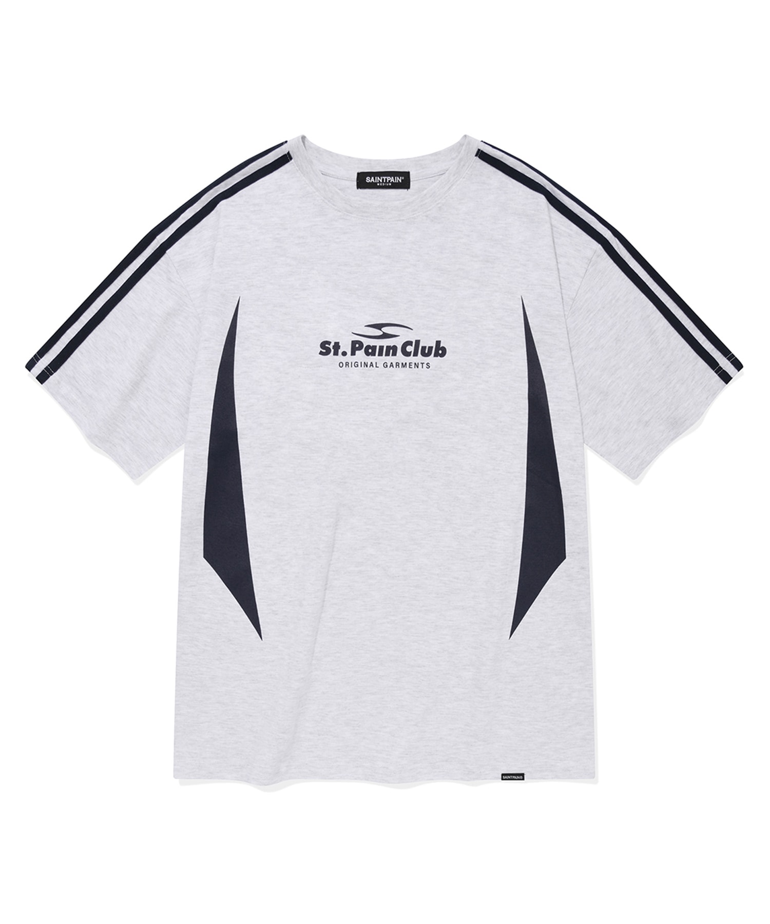 SP Circle Logo Emblem Line T-Shirt - Ashmelange