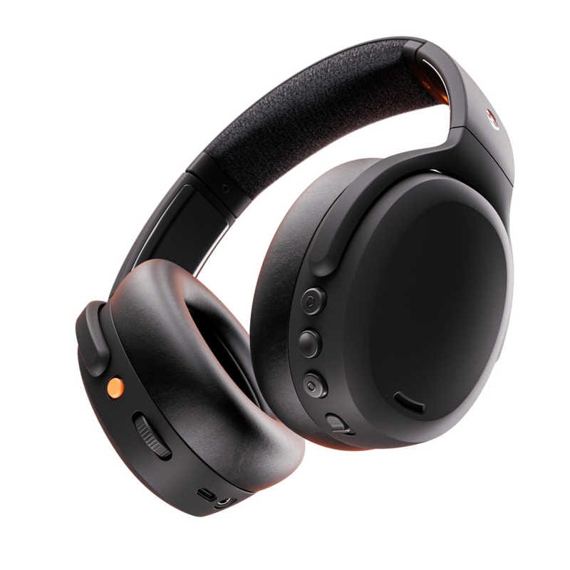 SKULLCANDY　ブルートゥースヘッドホン CRUSHER ANC 2(クラッシャーエーエヌシー2) ［Bluetooth /ノイズキャンセリング対応］ TRUE BLACK　S6CAW-Q740