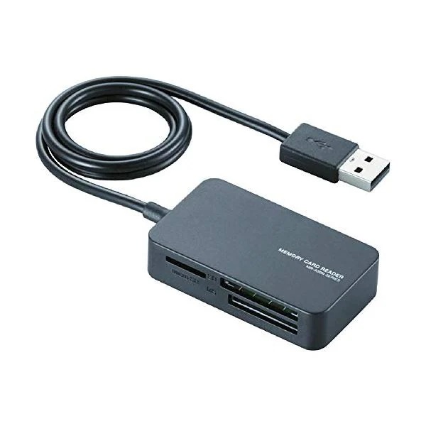 10個セット エレコム MR-A39NBK ブラック メモリリーダライタ
