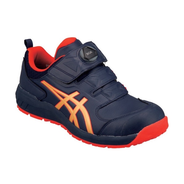 安全靴 ウィンジョブCP307 BOA ミッドナイト×ピュアゴールド 25.0cm