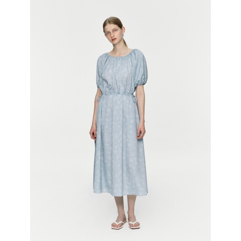 DEPOUND シャーリングポイントストリングワンピース ブルー