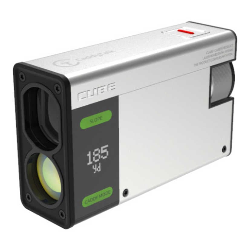 CADDYTALK ゴルフ レーザー 距離測定器 CaddyTalk CUBE キャディトーク キューブ(レトロシルバー) CTLCUBE_SV