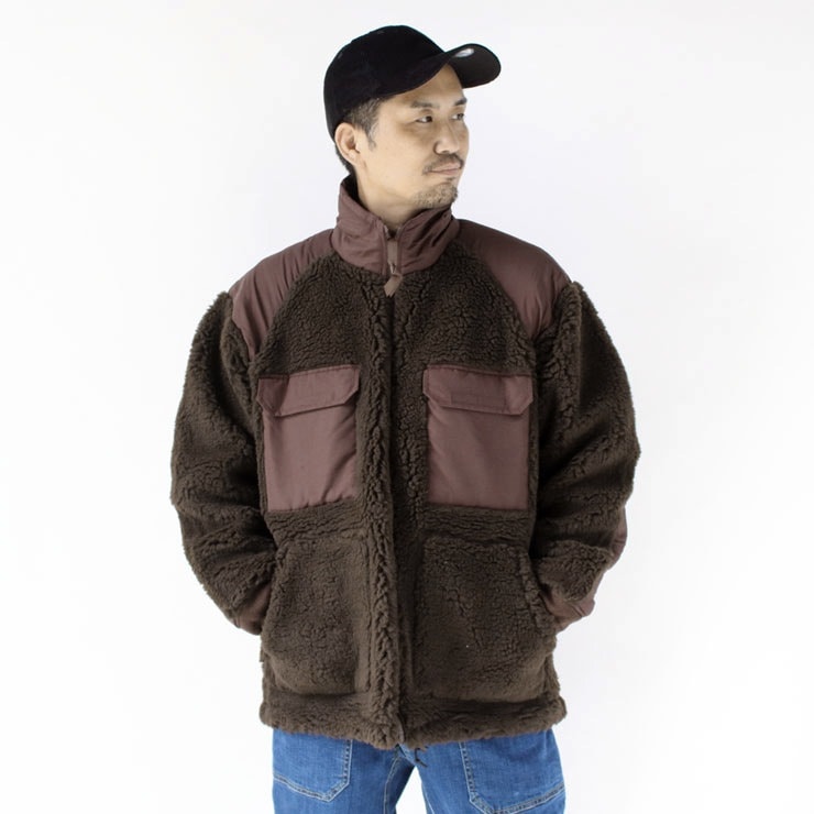 GOLDEN MILLS INC. SB BEAR JACKET エスビー ベアー 232GM-J1053 ボアフリース 【返品交換不可】