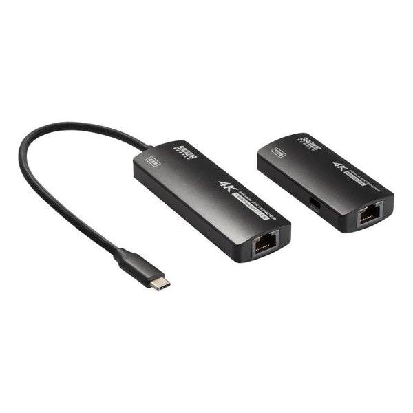 USB Type C-HDMI変換エクステンダー 4K対応 VGA-EXHDC
