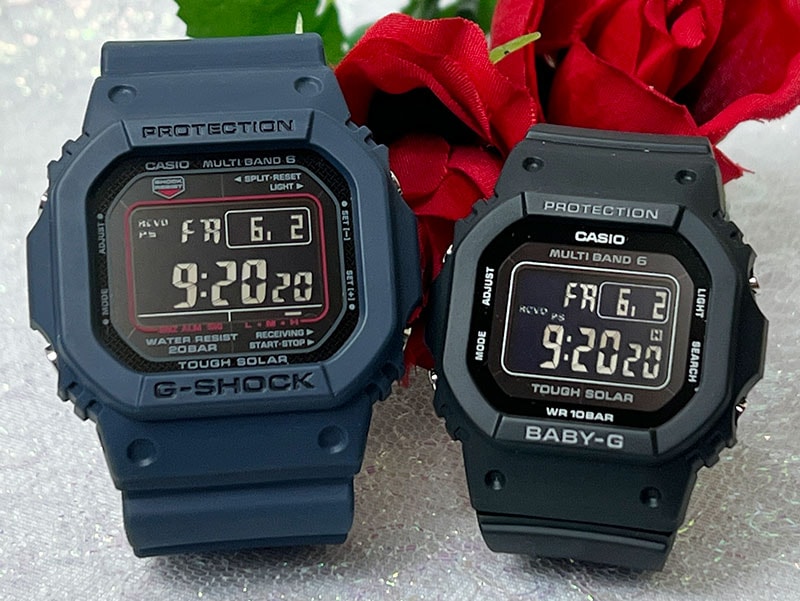 恋人たちのGショック ペアウオッチ gショック 人気 婚約　夫婦 高級　クリスマス プレゼント おすすめG-SHOCK BABY-G カシオ 2本セット GW-M5610U-2JF BGD-565