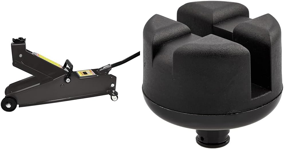 【セット買い】エマーソン(Emerson) 油圧式フロアジャッキ 3t SG規格適合品 【最低位】135mm【最高位】435mm EM-514 + サイド掛けジャッキアダプター 溝幅:12mm