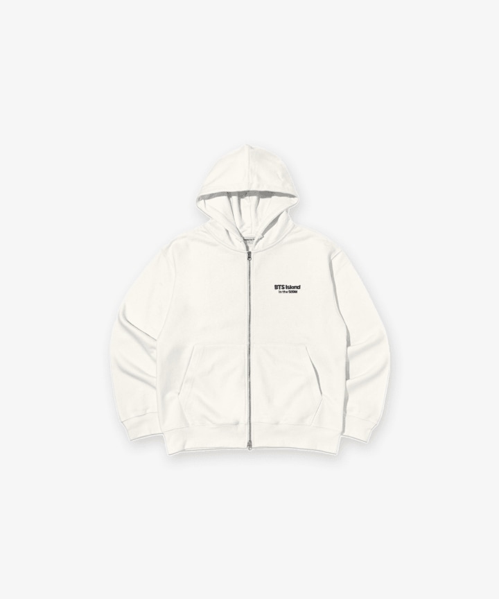 BTS [In the SEOM] ZIP-UP HOODIE (IVORY)