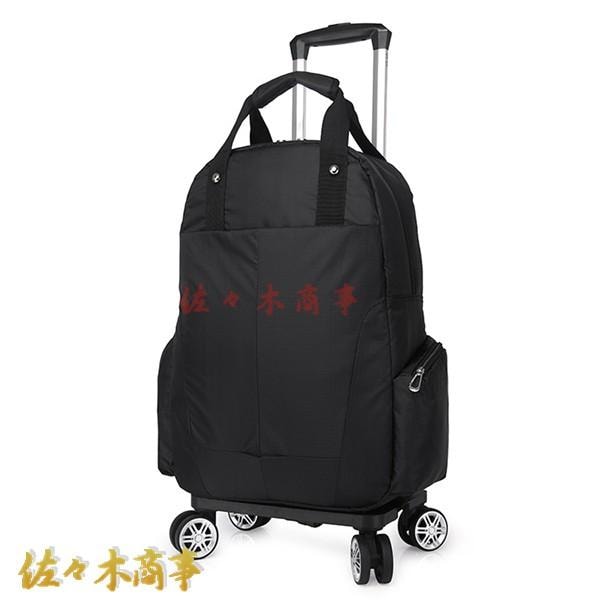 今日のイベント 新商品20%オフ キャリーカート ナイロン生地 リュックサック 2WAY キャスター付き トラベルバッグ 大容量 防水 トロリー ショルダーバッグ おしゃれ3枚購入で200円OFF