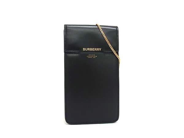 ショルダーバッグ フォンショルダーポーチ レザー - スマホショルダー ゴールド金具 ブラック ハンドバッグ ショッピングバッグ トートバッグ 鞄 ブランド 斜め掛け 肩掛け【本物保証】