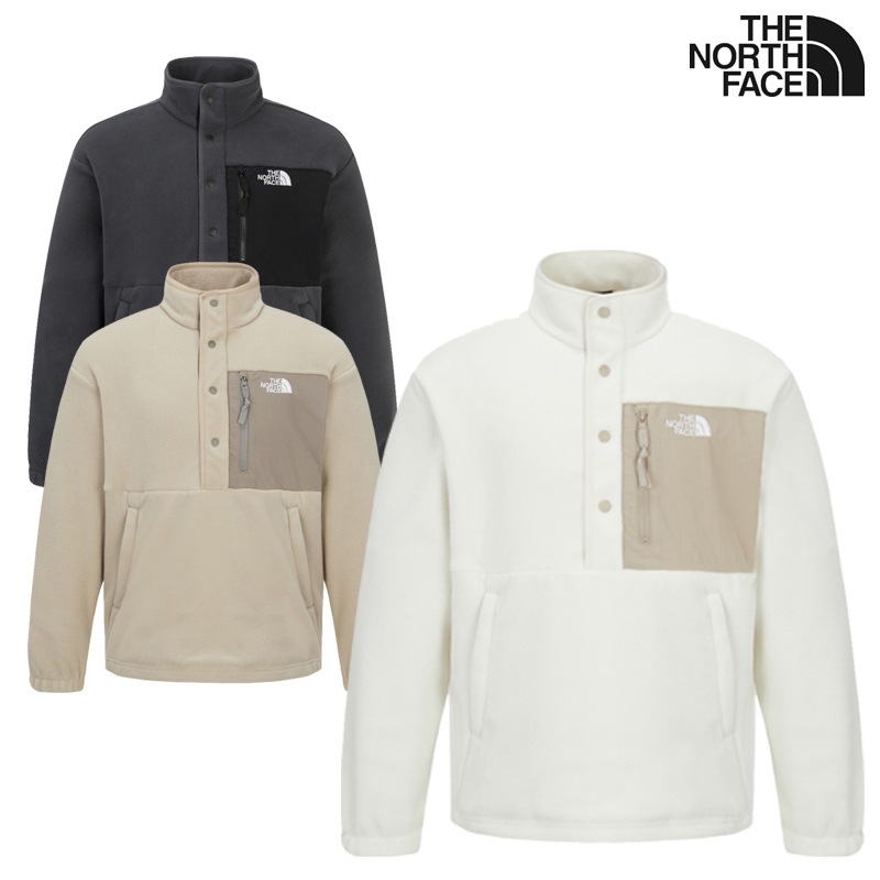 NT7FR55 MS DENALI FLEECE ANORAK フリース アノラック プルオーバー スタンドカラー 軽量 保温 秋冬用 デイリー タウンユース アウトドア用 コーデ提案 パンツ デニム