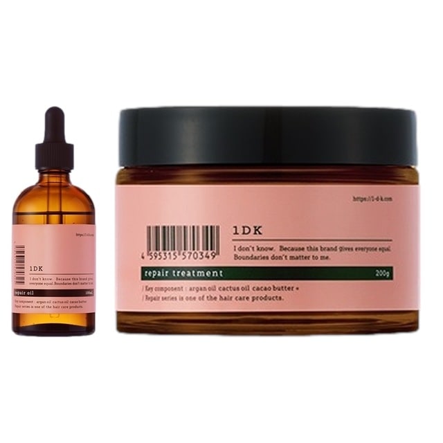 ワンディーケー リペアオイル +トリートメント セット 100ml+200g