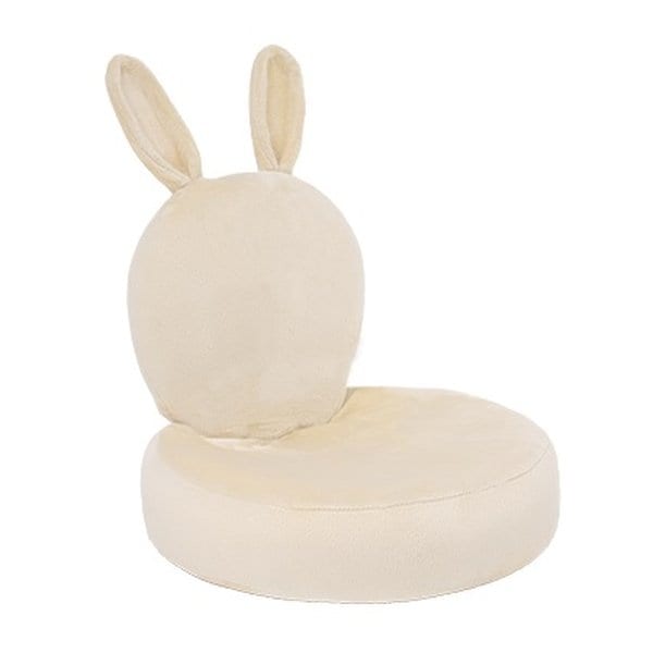 座椅子 約 幅50×奥行62×高さ61/25 ベージュ ラビIIBE