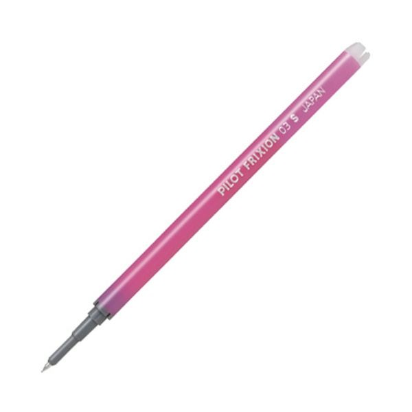 （まとめ） パイロットゲルインキボールペン フリクションシナジーノック・ポイントノックビズ用替芯 激細0.3mm ピンク LFRF-13-P1セット（10本） (×5セット)