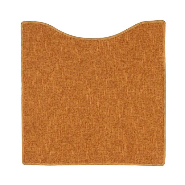 （まとめ） サンベルムPally Pally ふけるトイレマット オレンジ 1枚 (×3セット)