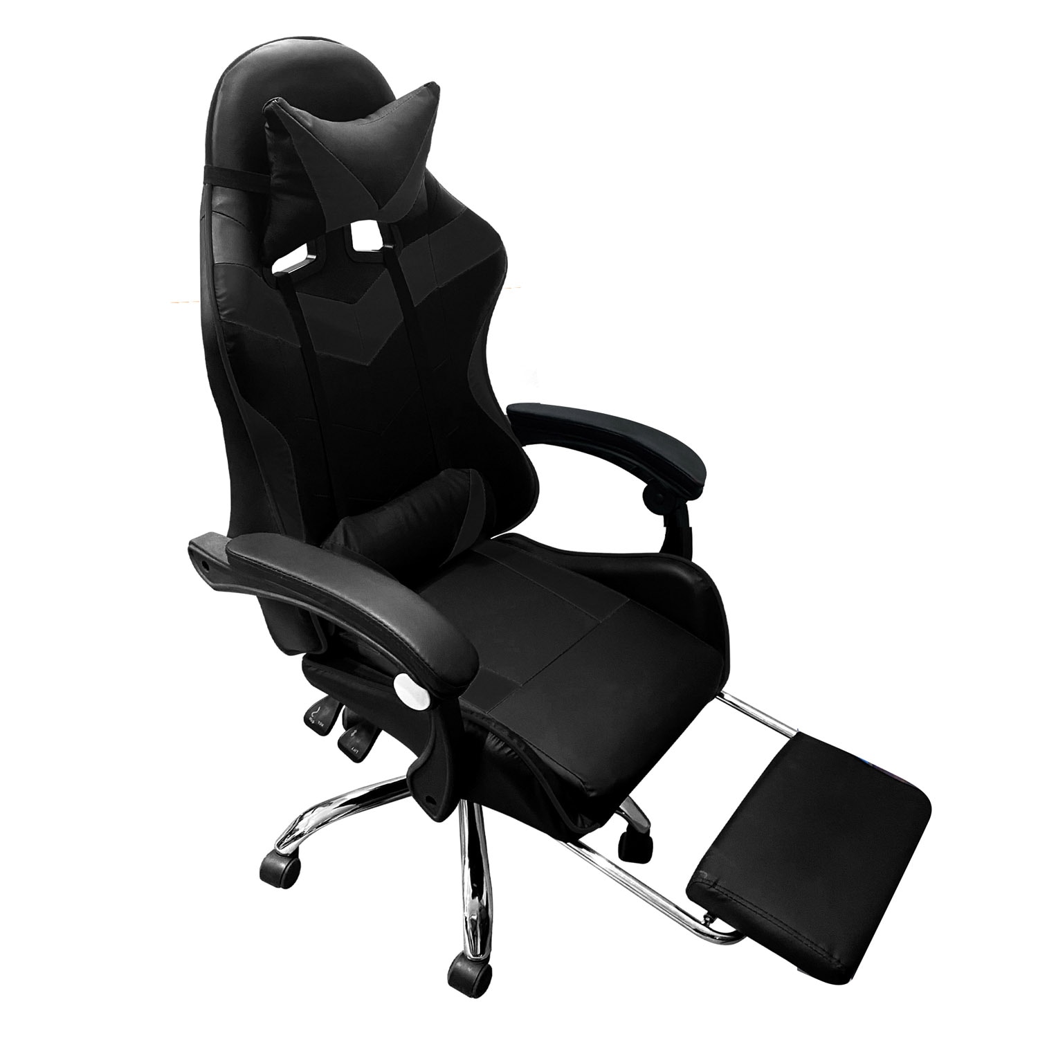 Qoo10] ゲーミングチェア ブラック HED-55 : 家具・インテリア