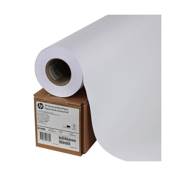 （まとめ）HP スタンダード普通紙24インチロール 610mmx45m Q1396A 1本 [x5]