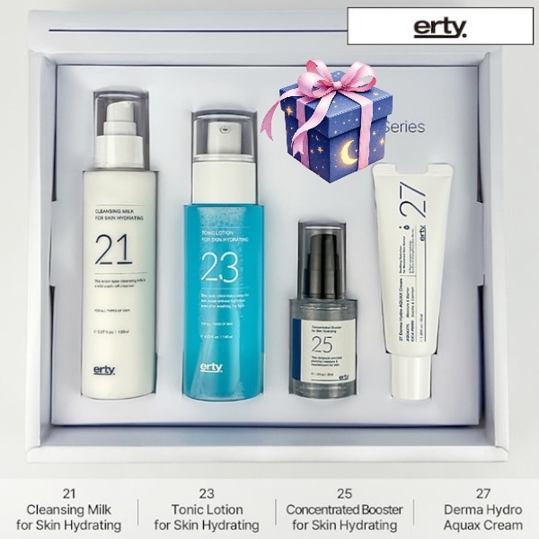ハイドレーティング シリーズ 水分栄養ケア 4種セット(27クリーム+21クレンジング+23トナー+25アンプル)+アンプル専用プレゼント+エステ専用サンプル5種