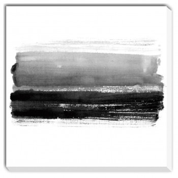 アートパネル Black striped watercolor hand drawn background Abstract Aet Painting IAP-52779