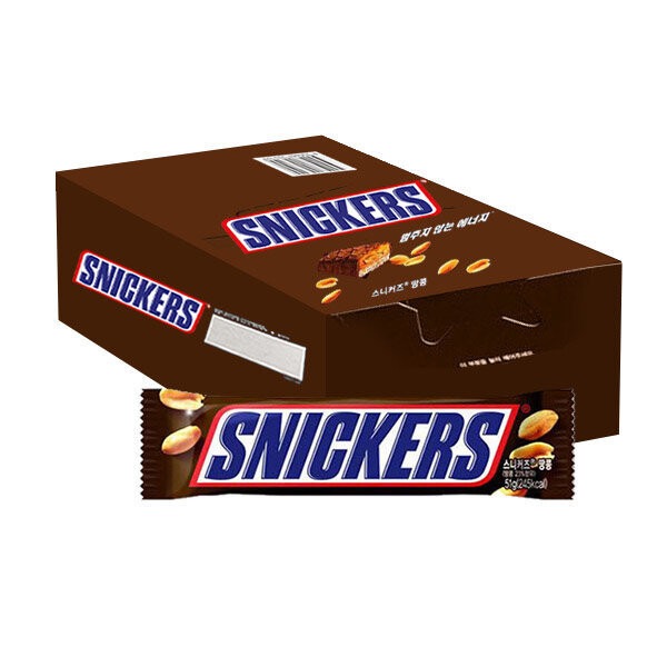 スニーカー ピーナッツチョコバー 51g 24個