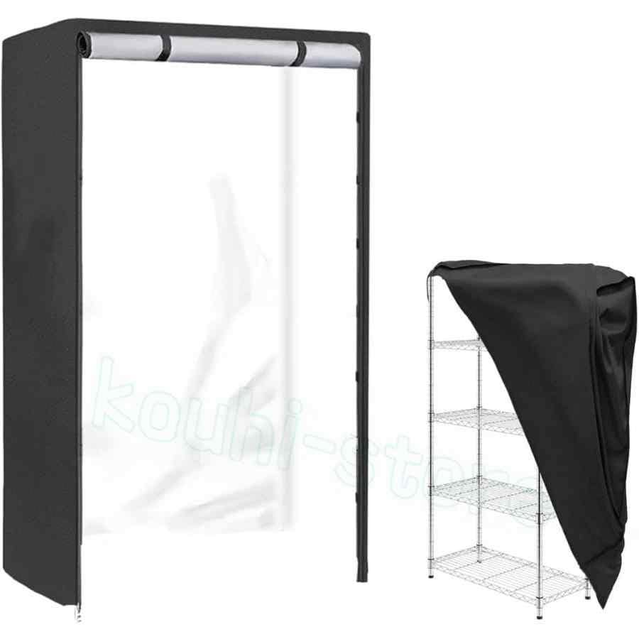 お得です衣類ラックカバー防水カバー屋外収納ラックスチールフレームカバー182x45x91cm倉庫棚ダストカバー棚ダストカバー装飾ラックダストカバー頑
