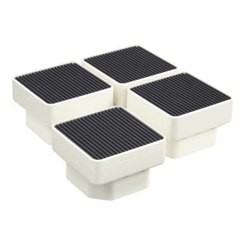 他サイト： テクノテック 洗濯機かさ上げ台イージースタンド D105 アイボリーホワイトの商品画像