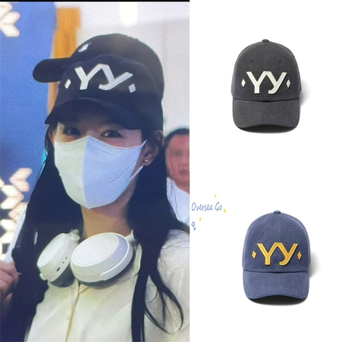 【OPEN Yy】 YY COTTON BALL CAP : BLACK BLUE (2カラー) 【並行輸入品】