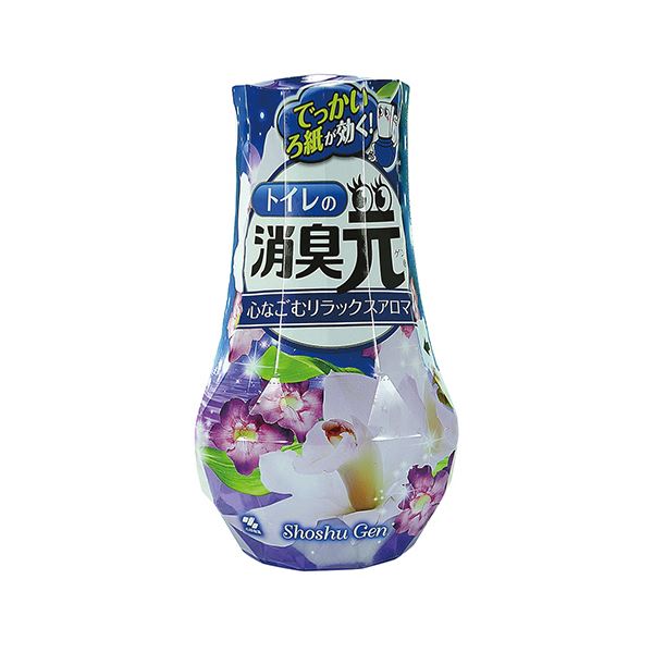 （まとめ）小林製薬 トイレの消臭元心なごむリラックスアロマ 400ml 1個[x10セット]