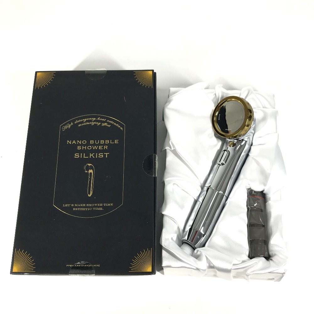 Arromic アラミック 雑貨 ナノバブルシャワー シルキスト SILKIST シャワーヘッド 風呂 浴室 SS シルバー