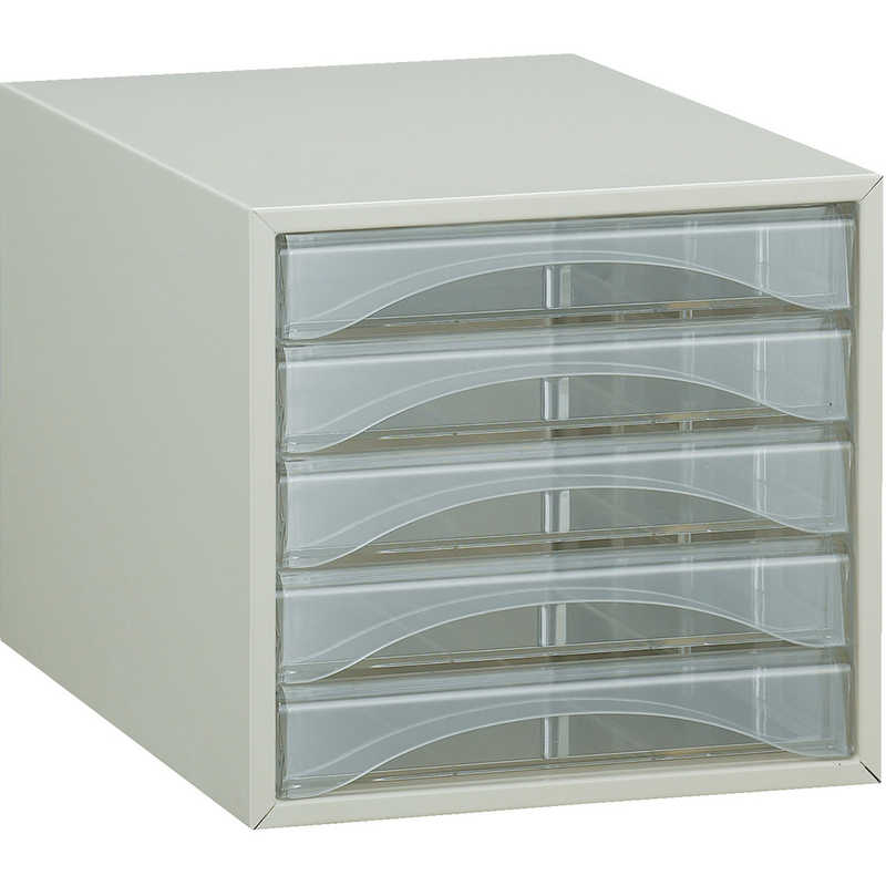 トラスコ中山　レターケース A4型浅型タイプ 5段　A4S5P