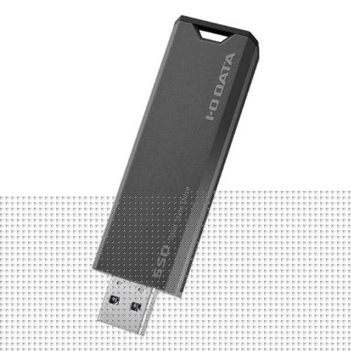 IOデータ データ移行アプリ内蔵USB10Gbps対応スティックSSD 500GB グレー×ブラック SSPS-US500GR／S
