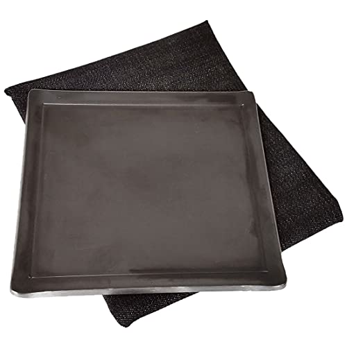 黒皮鉄板 ソロキャンプジャストサイズ！アウトドア 収納ケース付き Ｓサイズ 鉄板 キャンプ 4.5*