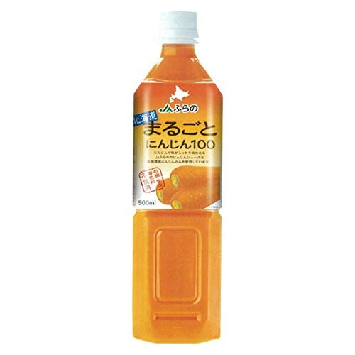 JAふらの 北海道まるごとにんじん100 900ml×12本