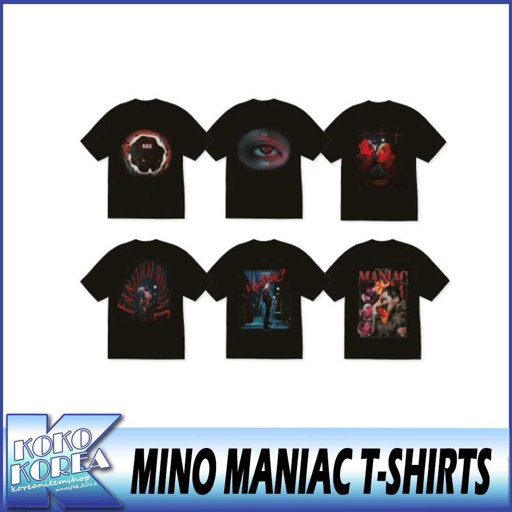 激安単価で [SOPOOOM] MINO 公式グッズ T-SHIRTS_MINO MANIAC KPOP グッズ タイプ:3 -  flaviogimenis.com.br