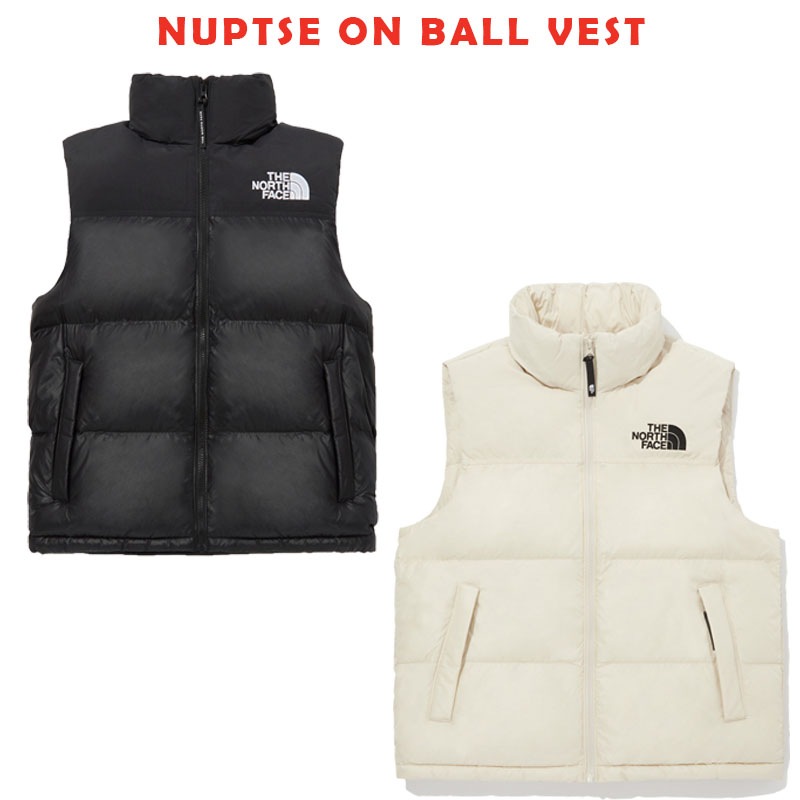 韓国正規品保証 関税負担なしMEGA NV3NR53A MS NEW PUFFY EX ON BALL VEST デイリー 基本 着装 男子 女子 人気 韓国 ファッション 男女共用 アウトドア
