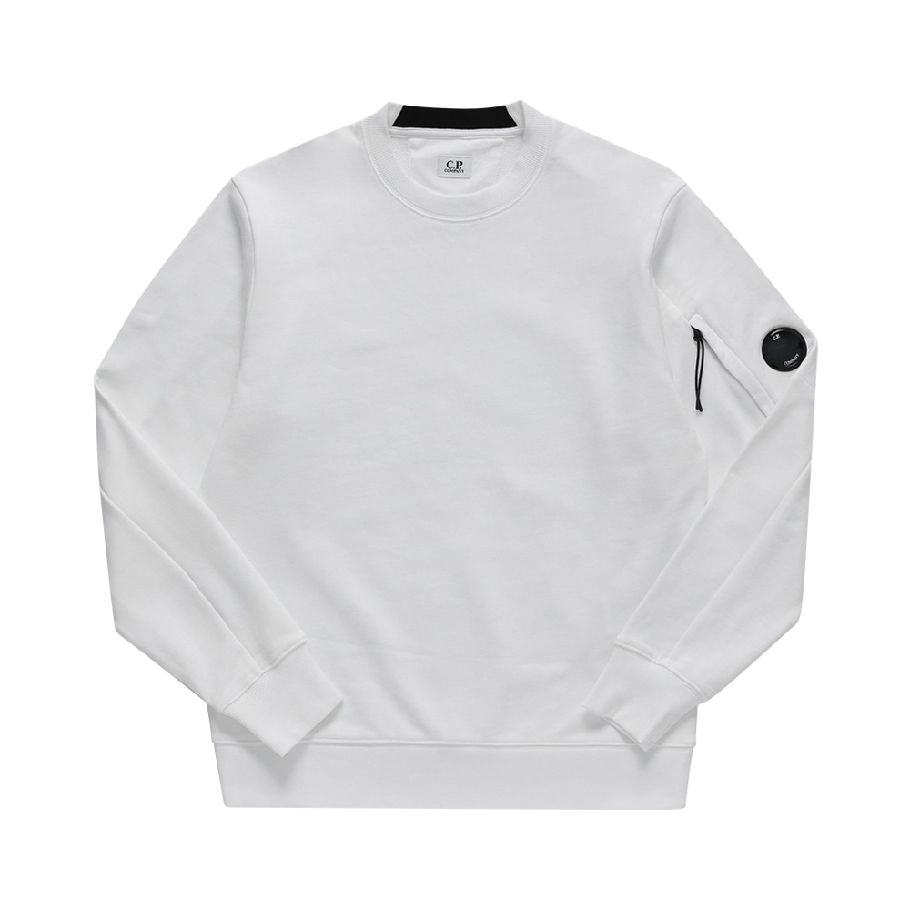 CP Company 18CMSS023A 005086W 103 ダイアゴナルレンズワッフェンメンズスウェットシャツ