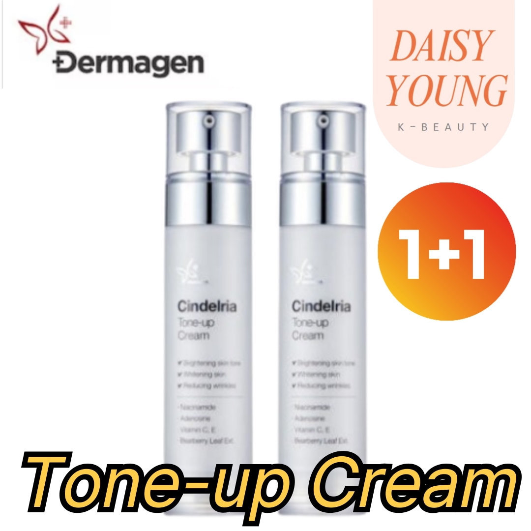【1+1】【正規品】 Toneup Cream シンデレラ トーンアップクリーム 肌トーン美白クリーム 50ml 2個(計100ml) / 色素沈着 しっとり