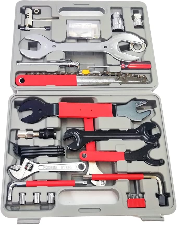 自転車修理工具セット DIY メンテナンスツール 工具セット 43P ケース付き 6,981円
