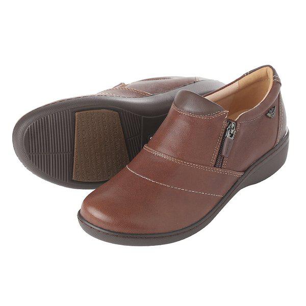 軽量クッション女性スリッポンスニーカー 1XWC52XD_GN