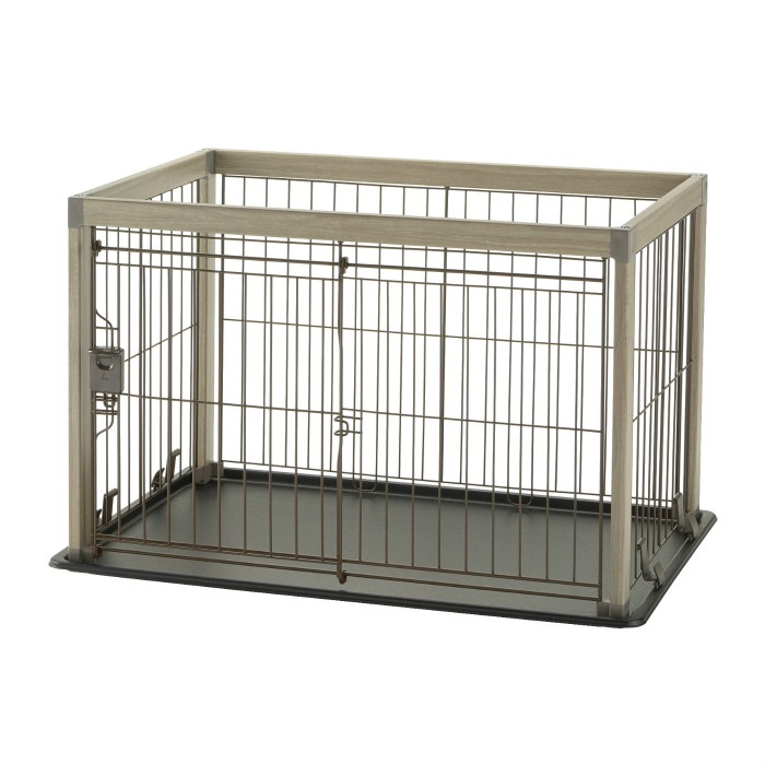 ペットサークル アルミフレームペットサークル 90-60 R-4945680562102 ベージュ