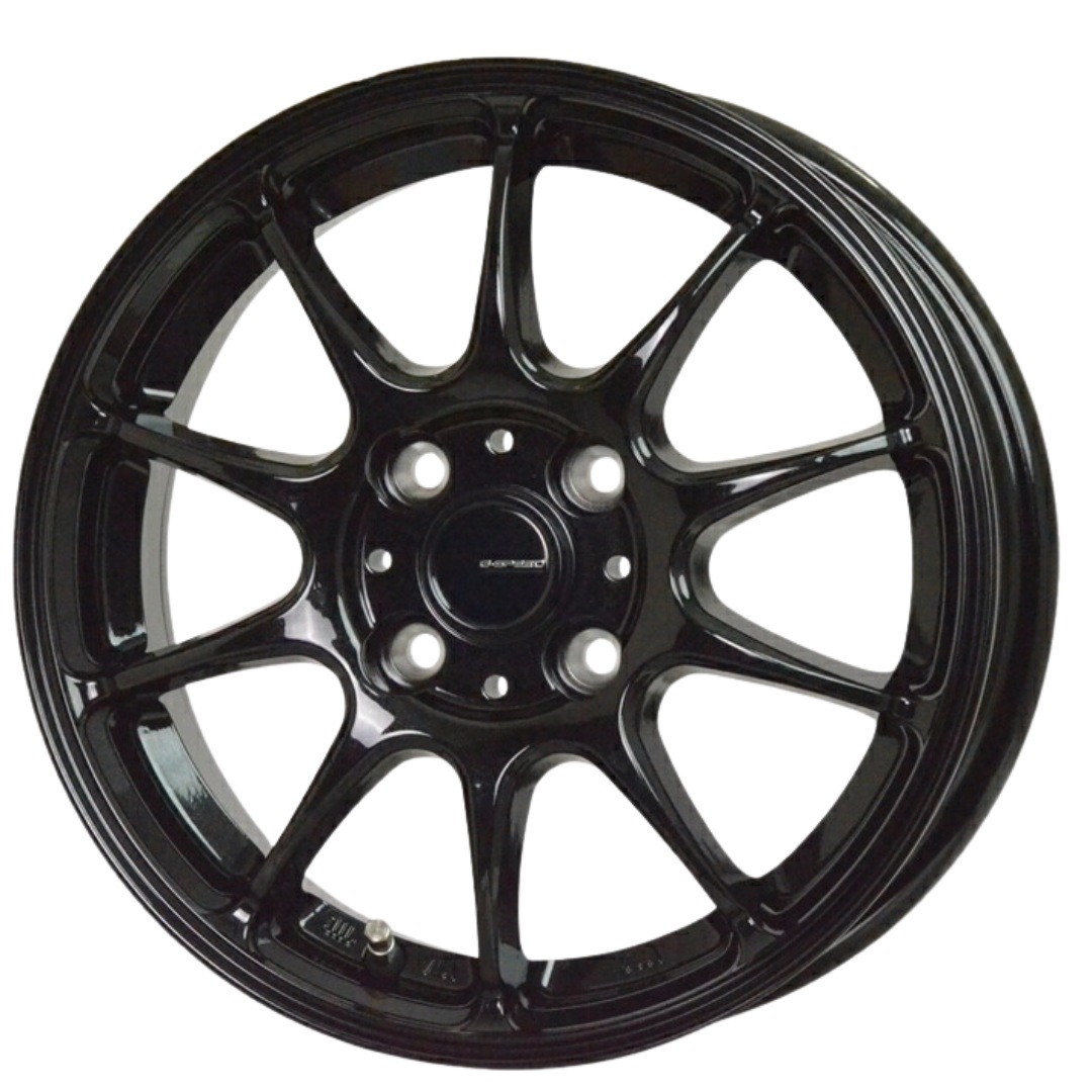 ホイール 4本セット ミラバン 系 用 ホイールのプロ監修 12インチ L275V/285V L270 2007/12 ～2013/02 12×4.00B PCD100 4H +43 G-07