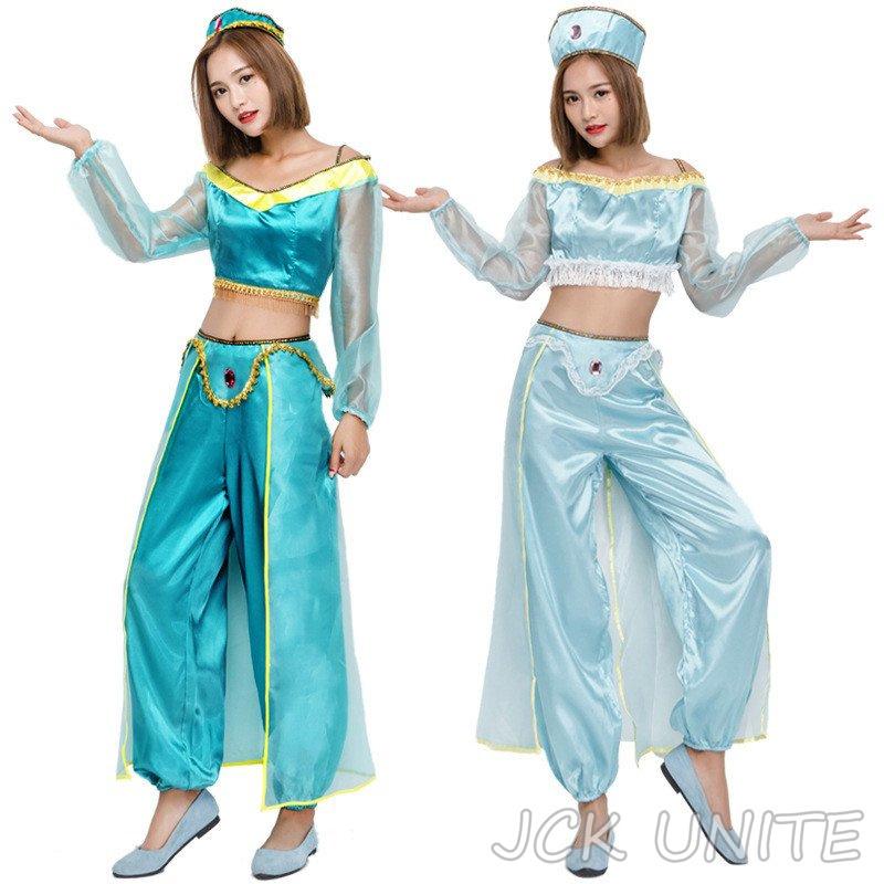 アラビア風 jckunite インド ベリーダンス jckuniteレディース コスチューム 大人用 イベント衣装 ダンス衣装 ステージ仮装 お姫様 イベント