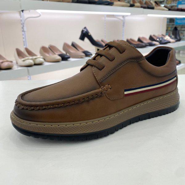 男性セミカジュアルボートシューズ YAEFHDO53LW HSFY3A GN