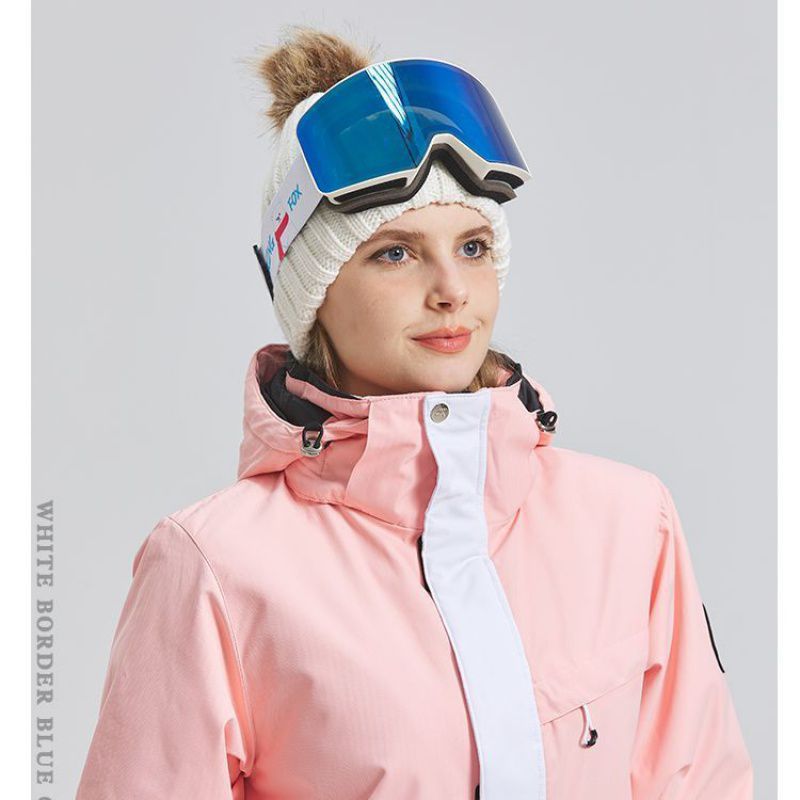 円筒スキー眼鏡二重防霧単双板男女スノーゴーグルは近視スキー鏡を装備することができる