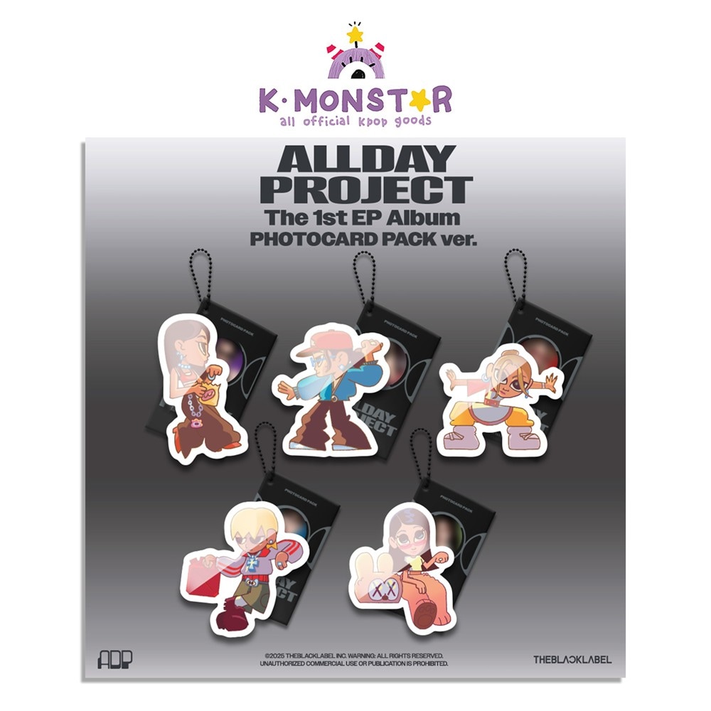 [特典] ALLDAY PROJECT - The 1st EP Album ALLDAY PROJECT (PHOTOCARD PACK ver.) 5種SET WITHMUU