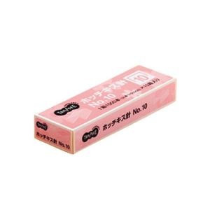 （まとめ） TANOSEE ホッチキス針 NO.10 50本連結20個入 1セット（10箱） 30セット