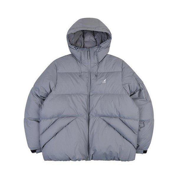 M パディング CQK KQFC-OT95770GY マイクロリップストップダウンパーカー 9577 グレー
