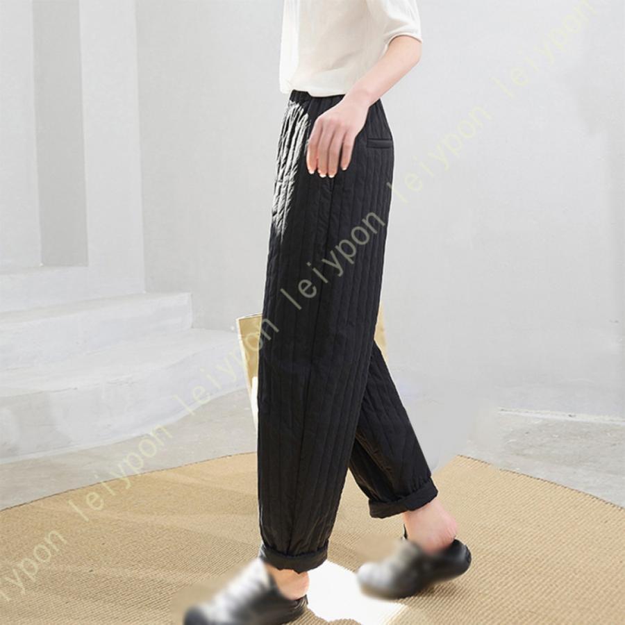 中綿 パンツ レディース ダウン風パンツ キルティングパンツ 防風 保温 軽量 ジョガーパンツ 登山 秋冬 防寒 中綿パンツ 暖かパンツ ダウン風 ボ 秋冬