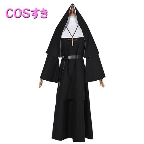 【新品開催 】THE NUN　Sister Irene　シスター　死霊館シスター　修道女　 コスプレ衣装 コスチューム 変装