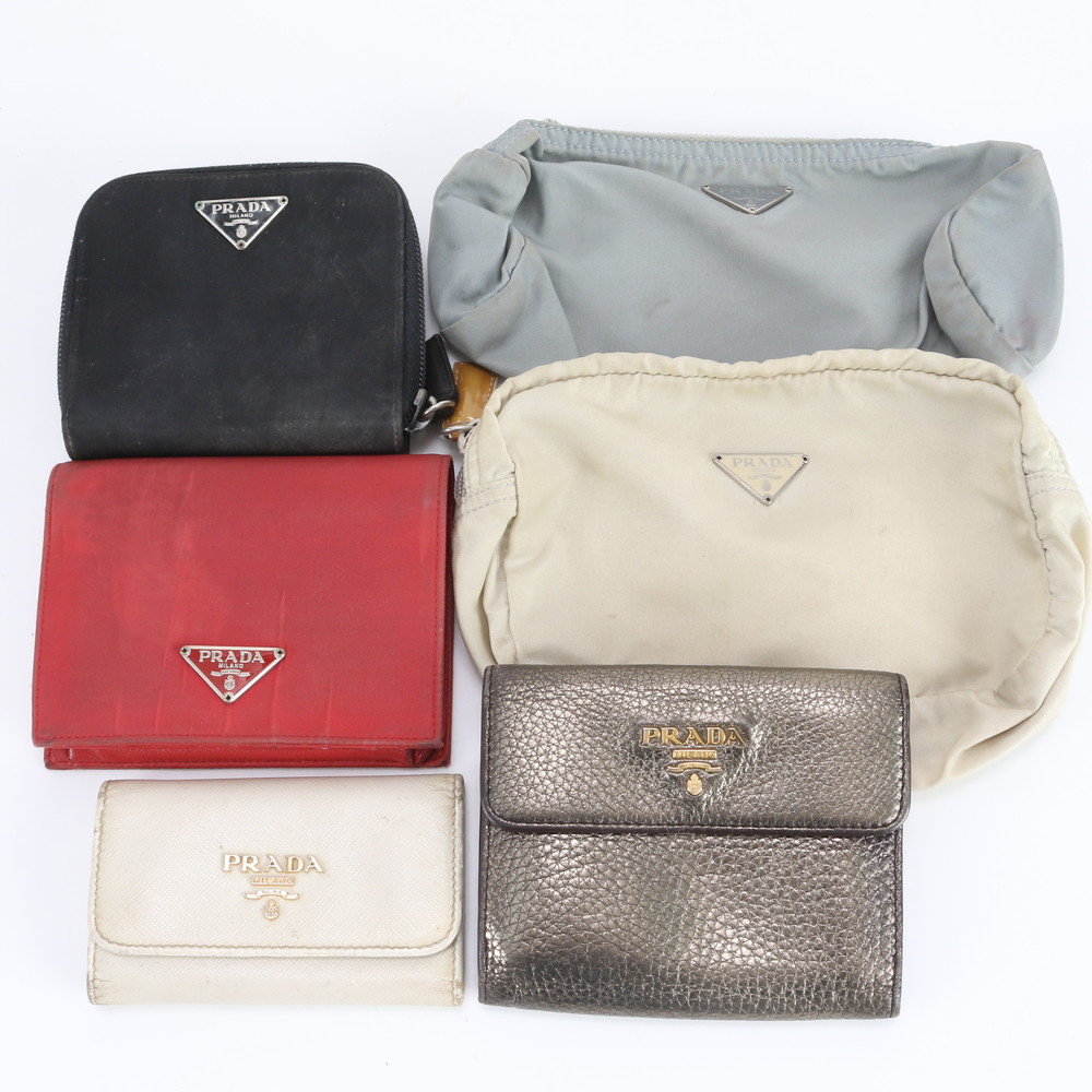 テスート ナイロン まとめ 6点 セット トライアングルロゴ レザー×ナイロン 二つ折り 財布 長財布 二つ折り 三つ折り コンパクト ウォレット ラウンドファスナー レディース EEE DZ1-2