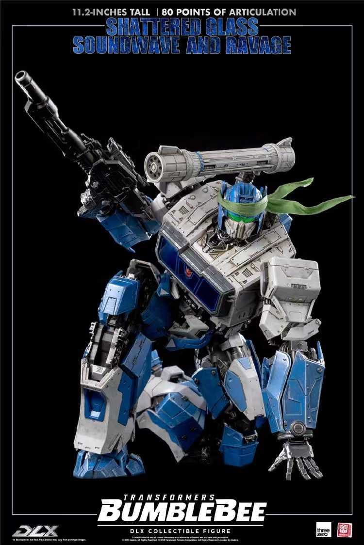 SALE!新品未開封threezeroスリーゼロ SHATTERED GLASS SOUNDWAVE AND RAVAGE DLX 海外限定 シャッタードグラスサウンドウェーブ＆ラヴィッジ TOYS